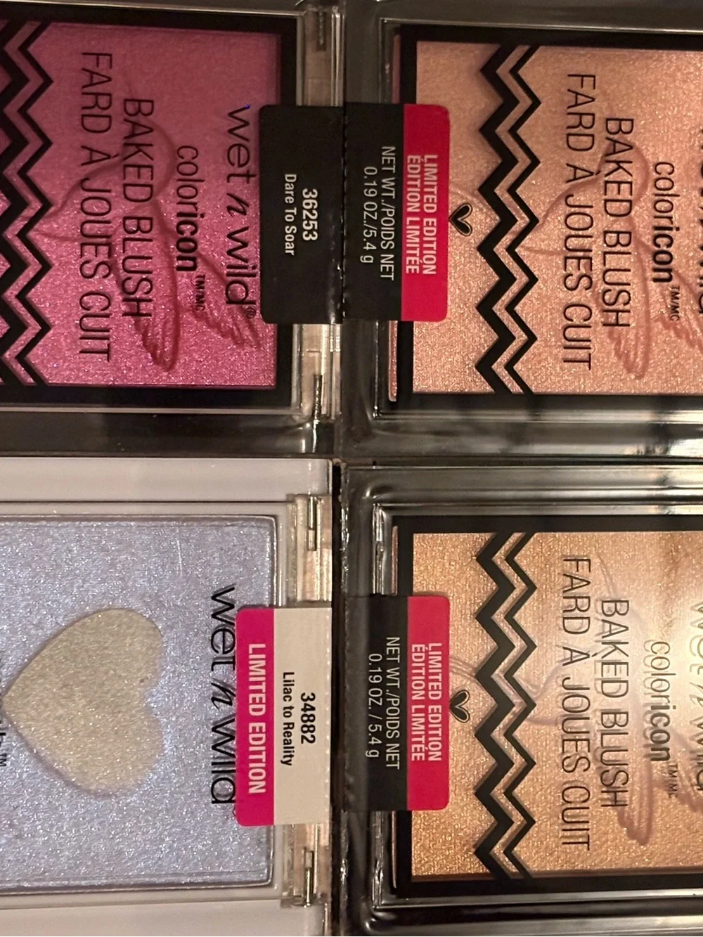 Wet N’ Wild Limited edition set of blushes and highlighter. New, sealed, ltd ed